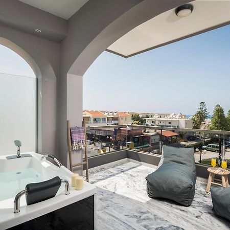 Sun Ray Luxury Apartments Agia Marina Exterior foto