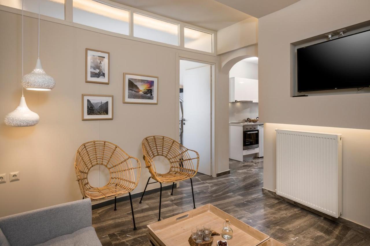 Sun Ray Luxury Apartments Agia Marina Exterior foto