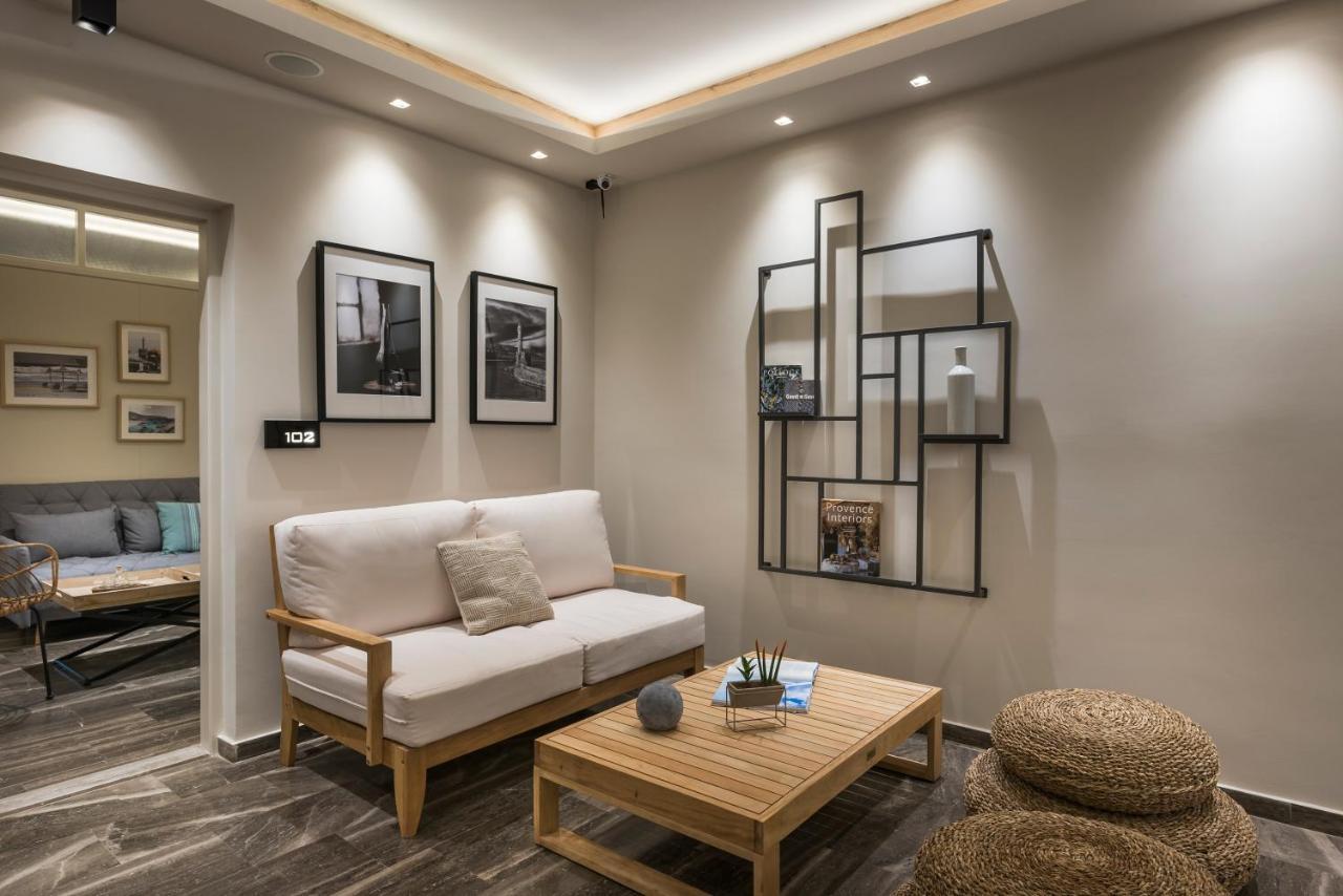 Sun Ray Luxury Apartments Agia Marina Exterior foto