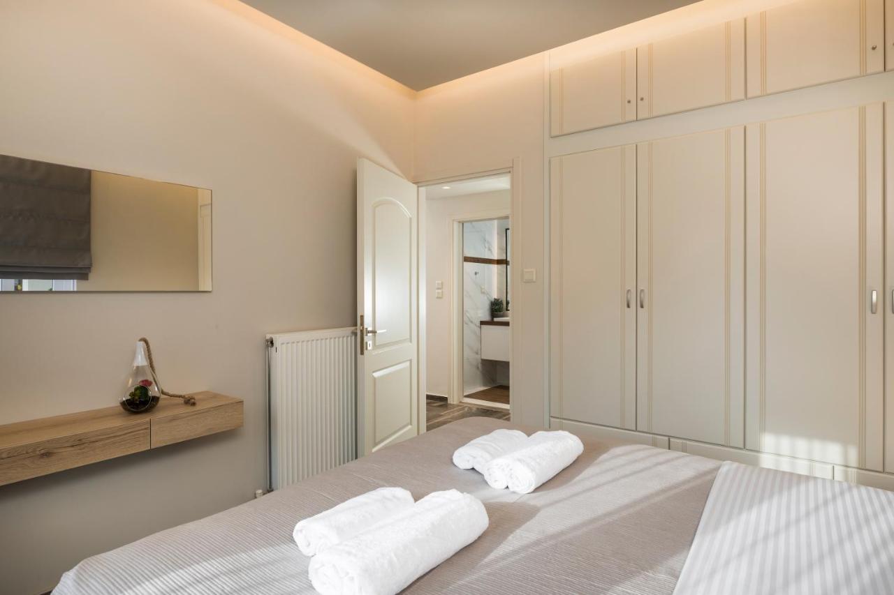 Sun Ray Luxury Apartments Agia Marina Exterior foto
